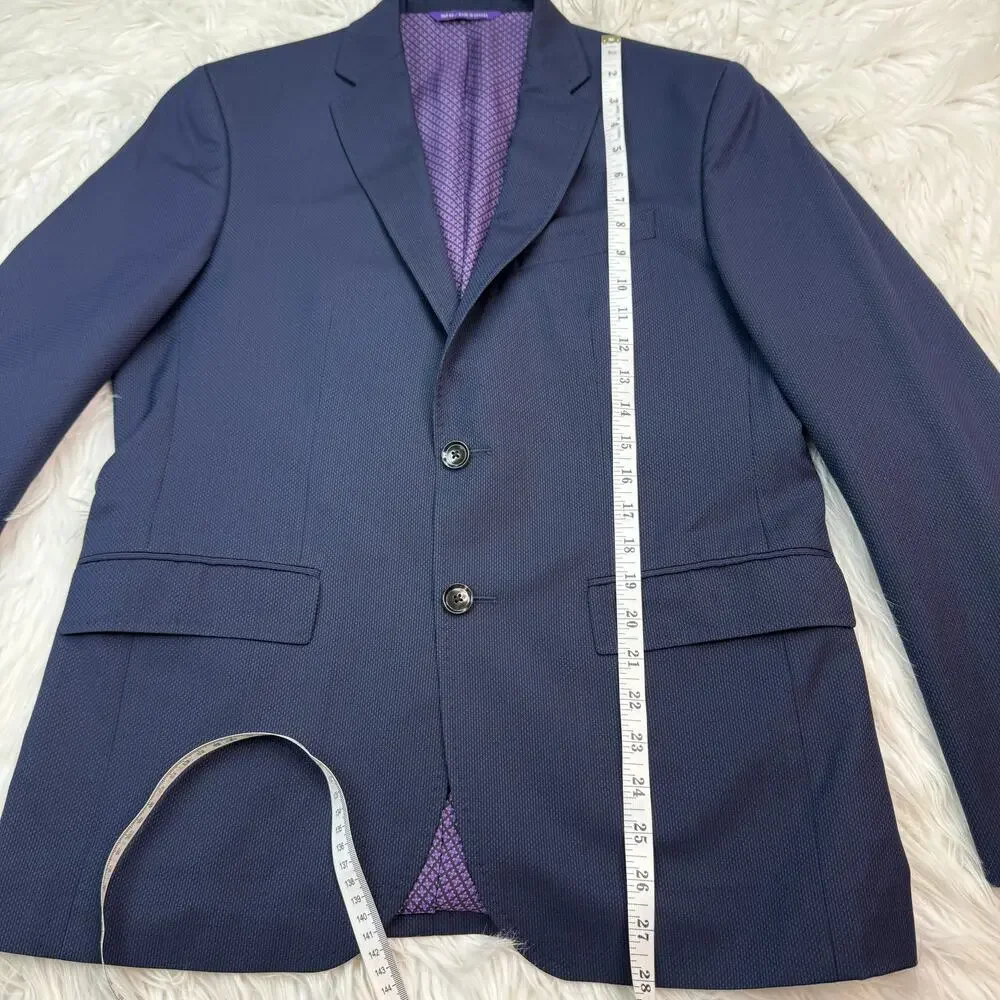 Ted Baker London Men's Endurance Jay Blazer Blue Stripe‎ & Check 40S - LOT OF 2